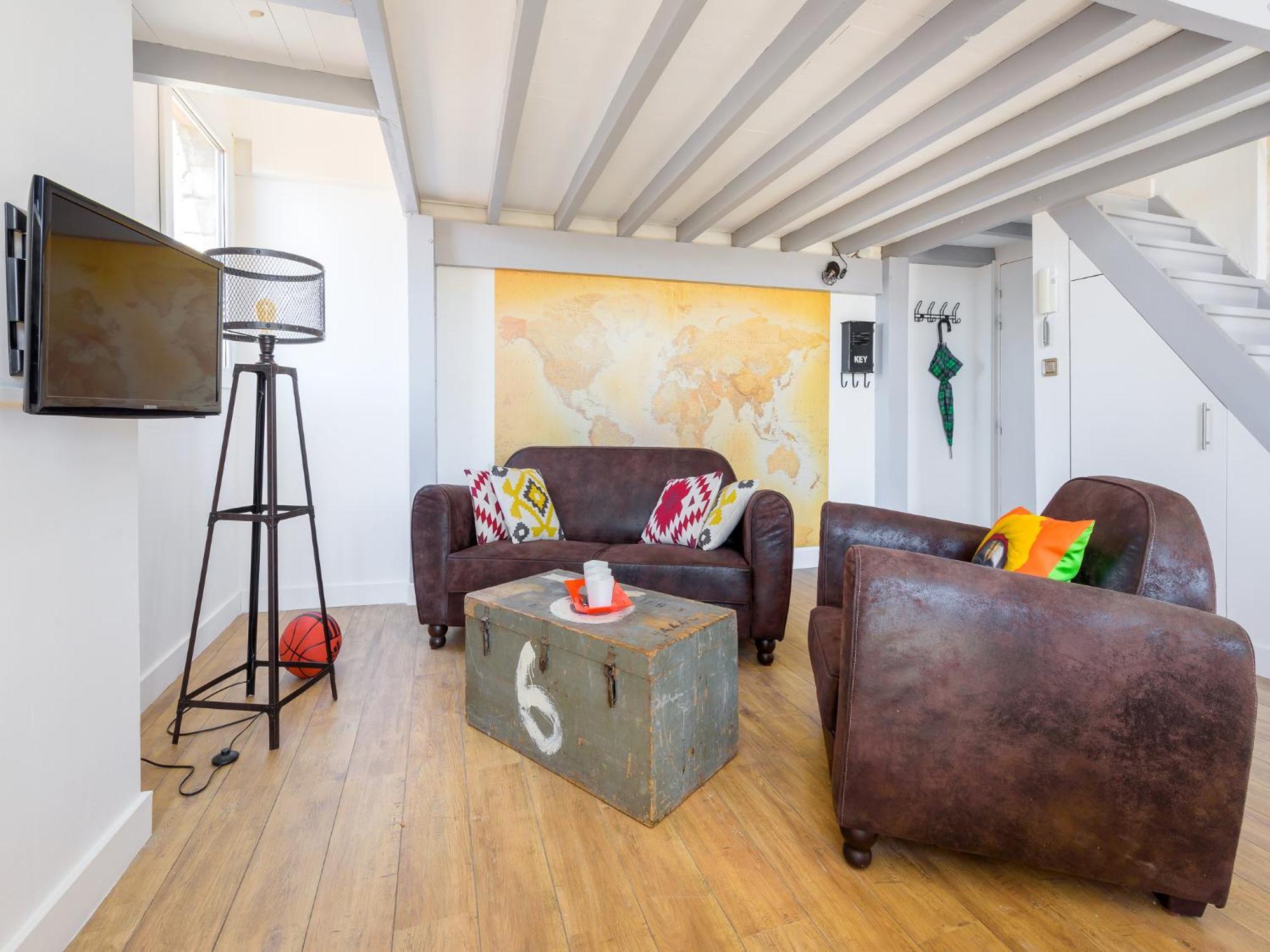 Rare Loft Vue Sur Les Toits - Suites Gaya Centre Historique 蒙彼利埃 客房 照片